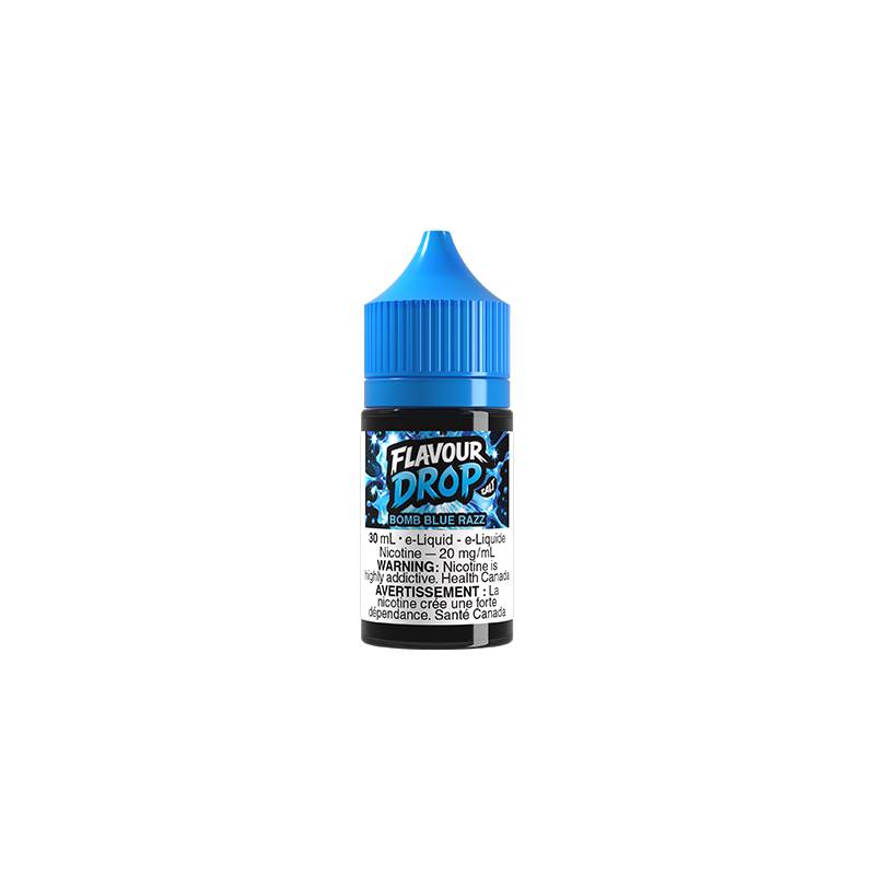 FLAVOUR DROP 20MG 30ML Nicotine Salt E-Liquid Bomb Blue Razz